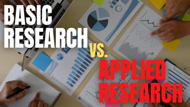 Applied Vs basic research